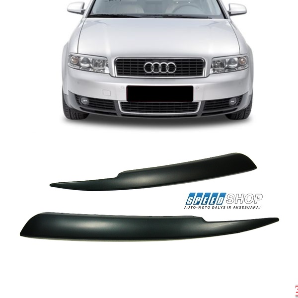 Audi A4 B6 priekinių žibintų apdaila